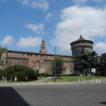 A Milano il Castello Sforzesco