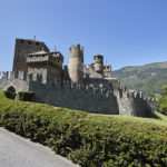 In Valle d' Aosta il Castello di Fenis