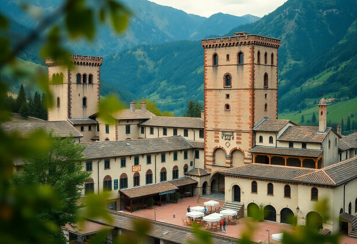 Castello di Fenis. Simbolo valdostano tra arte militare, affreschi e leggende. Percorso storico tra torri, cortili, attività museali e racconti sulle origini della roccaforte. 1
