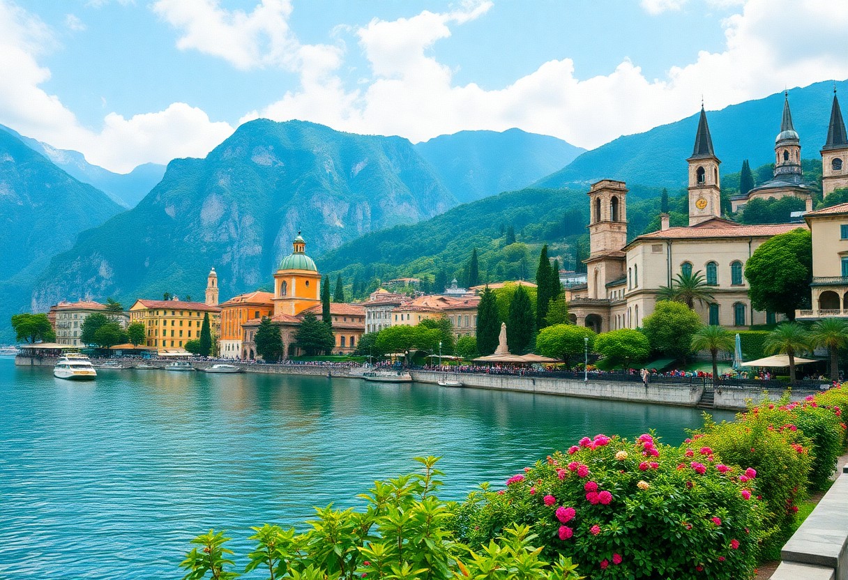 Itinerario sul lago di Como da Bellagio a Varenna. Panorami, ville e piccoli borghi. Percorso tra località iconiche, giardini, chiese e scorci sul lago per un’esperienza completa tra arte e natura. 1