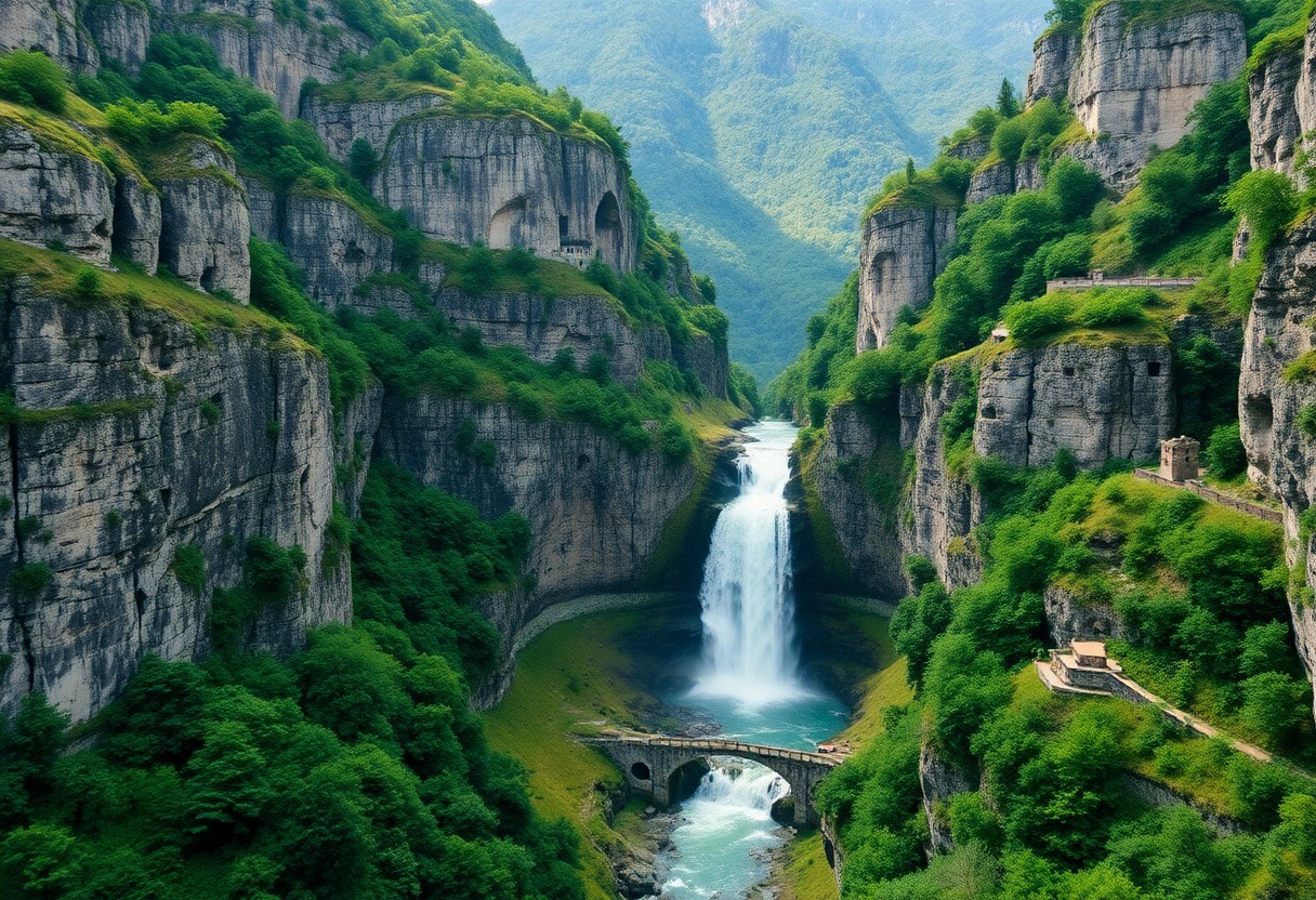 Orrido di Nesso e la sua cascata. Geologia, miti e paesaggi tra lago e montagna. Approfondimento tra itinerari, fotografia, storia e curiosità sulla gola più famosa del lago. 1