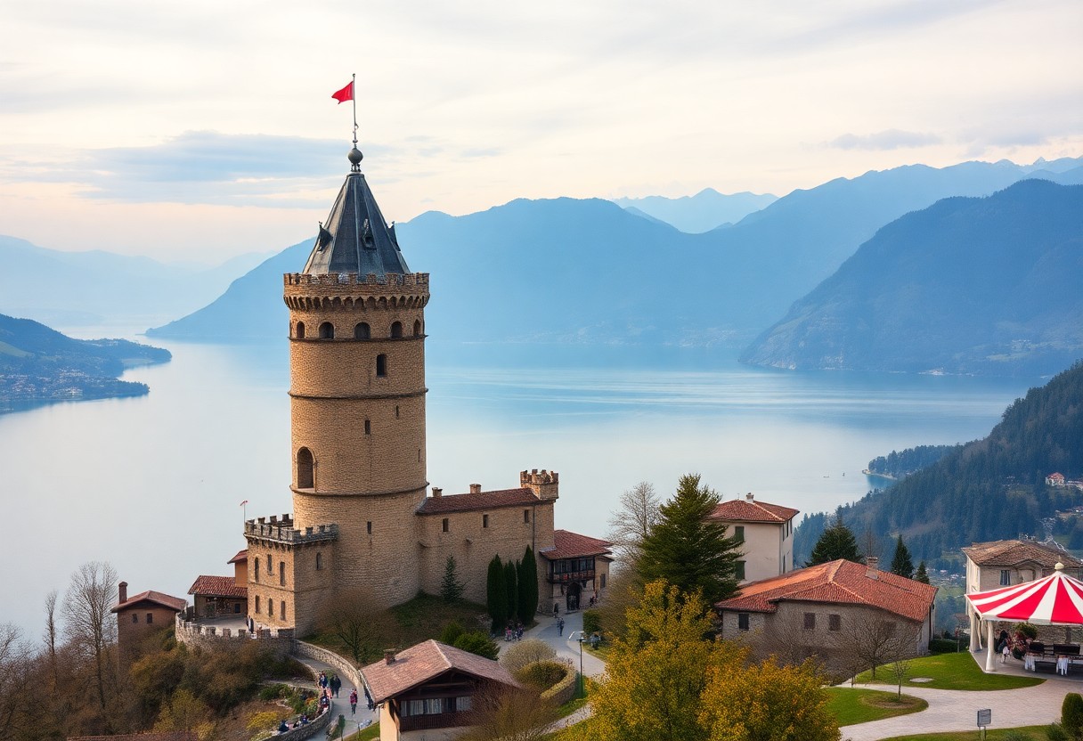 Torre del Barbarossa a Ossuccio. Storia, leggende e panorami tra lago, monti e romanico. Guida tra sentieri, manifestazioni locali, restauri e l’eredità storica della torre medievale. 1