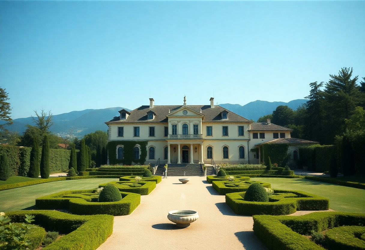 Villa Cicogna Mozzoni a Bisuschio. Giardini all’italiana, arte e storia tra Varese e Svizzera. Guida su visite, restauri, eventi culturali e storie delle famiglie proprietarie. 1